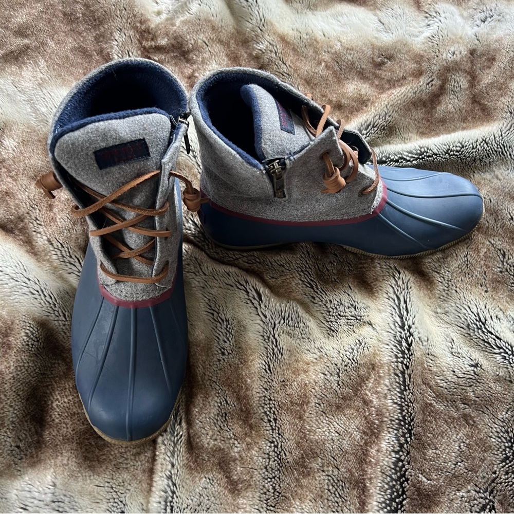 Sperry Saltwater Wool Gray STS87100